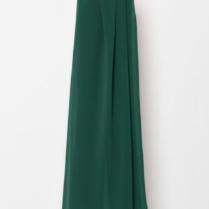 Foulard Chiffon Bonnet Intégré vert